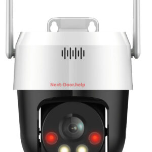 5 MP Outdoor camera with attention light